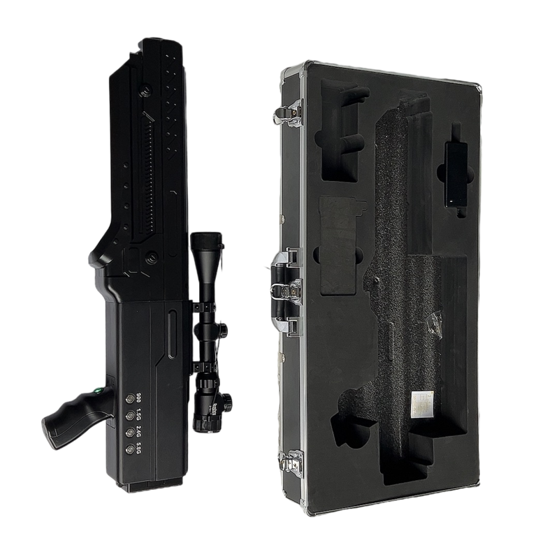  阿图什手持便携式枪型低空防御反制四通道A型