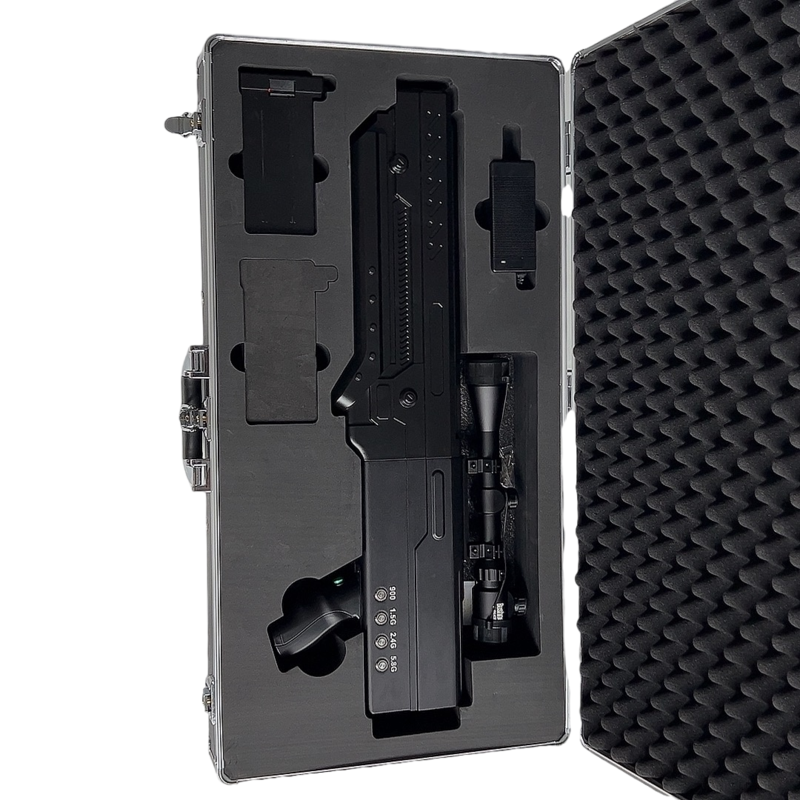  阿图什手持便携式枪型低空防御反制四通道B型